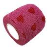 Griff Bandage - Grip Wrap - 5 cm Motiv Herz rosa
