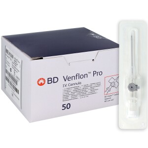 BD Venflon Pro Venenverweilkanülen - 16G (grau) 1,8...