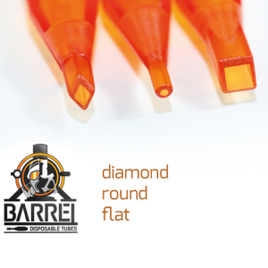 THE INKED ARMY - BARREL - Poignée jetable pour tatouage D=30 mm - Lot de 10