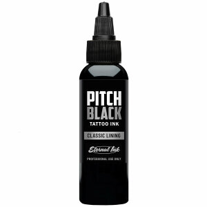 Pitch Black - Classic Lining - Eternal Ink 1oz / 2oz