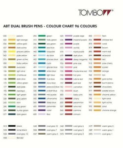 Skin Marker with 2 Tips - Tombow 845 Carmine
