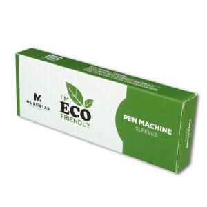 IM ECO FRIENDLY - Pen Machine Sleeves - 55mm x 160mm - 100Stk/Pack