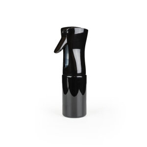 Spray bottle plastic - Black - 200 ml