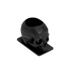 Farbkappen - Skull Ink Caps - 16mm schwarz
