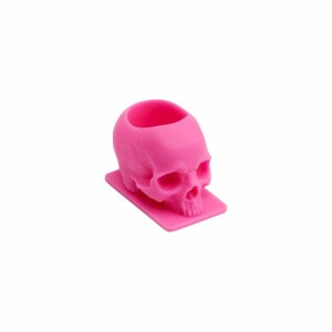 Farbkappen - Skull Ink Caps - 16mm pink