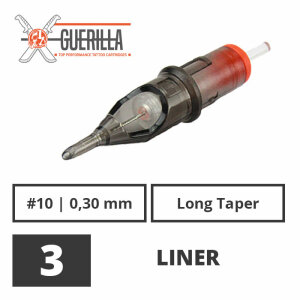 Guerilla Cartridge - Round Liner - 20 Stück 3er...