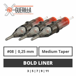 Guerilla Cartridge - Bold Liner - 20 pc