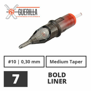 Guerilla Cartridges - Bold Liner - 20 Stück 7er...