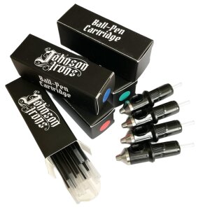Johnson Irons - Ball - Pen Cartridges Set