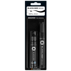 MOLOTOW™ - Blackliner Brush inkl. Refill 30ml