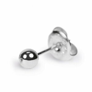 Surgical Stainless Steel - Ball - 4 mm -- long post -...