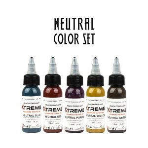 Xtreme Ink - Neutral Set - 5 x 30ml