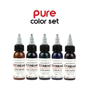 Xtreme Ink - Pure Color Set - 5 x 30ml
