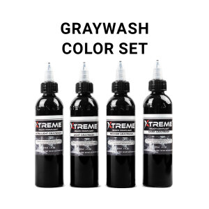 Xtreme Ink - Graywash Color Set - 4 x 120ml