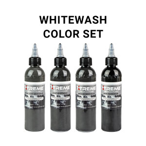 Xtreme Ink - Whitewash Color Set - 4 x 120ml