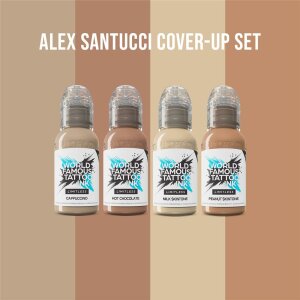 World Famous Limitless - Santucci Skin Tone Set - 4x 30 ml