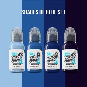 World Famous Limitless - Shades of Blue Collection - 4x...