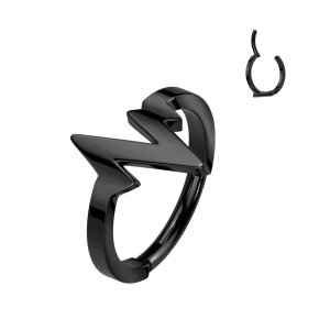 Steell - Segment Clicker - Heartbeat Black 8 mm