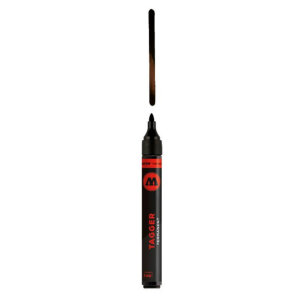 MOLOTOW™ - Tagger Marker - round tip - 1-4 mm - schwarz