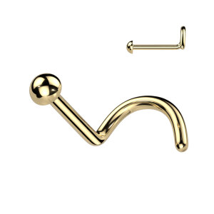 Gold Titan - Nose Screw - 3 Forms