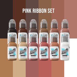 World Famous Limitless - Pink Ribbon Set - 12 x 30 ml