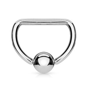 Stahl - BCR Klemmring - D-Form 1,2 mm 6 mm