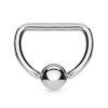 Stahl - BCR Klemmring - D-Form 1,2 mm 6 mm