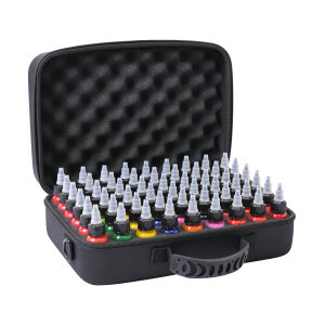 Tattoo Ink Travel Case -  54 Bottles