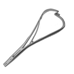 Dermal Anchor Holding Forceps - 13.5cm - 4 mm