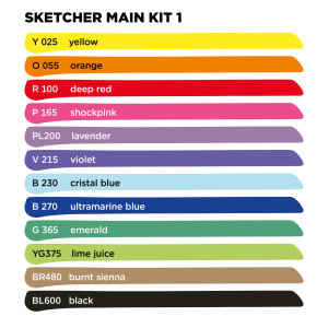 MOLOTOW™ - Sketcher Set - Main Kit 1