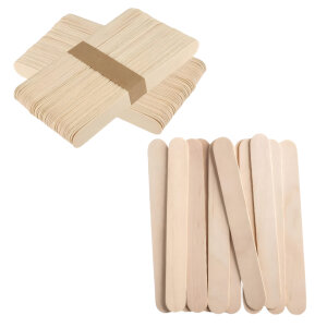 Wooden mouth spatula - Nitras - 100 pcs