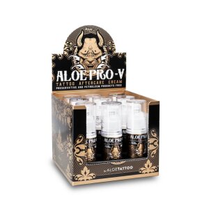 Aloe Tattoo - Aloe Pro V - Aftercare Cream  - 9 x 30 gr