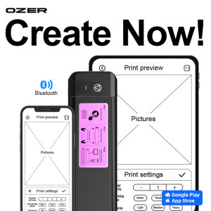 OZER - Thermo Stencil Printer - Wireless