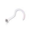 PTFE - Bouchon de nez - Crystal 1 mm CC - Crystal Clear/ Crystal clear 1,5mm CC