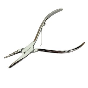 Nose ring bending pliers - 3 steps