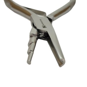 Nose ring bending pliers - 3 steps