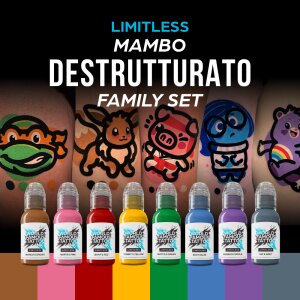 World Famous Limitless - 8x 30 ml -  Mambo Destrutturato...