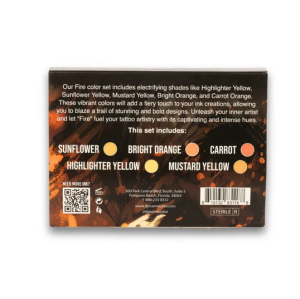 Dynamic Platinum - Set colori fuoco - 5x 30 ml