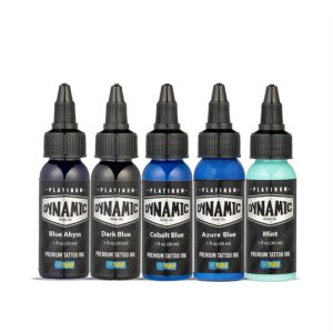 Dynamic Platinum - Lagoon Color Set - 5x 30 ml