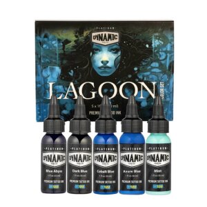 Dynamic Platinum - Lagoon Color Set - 5x 30 ml