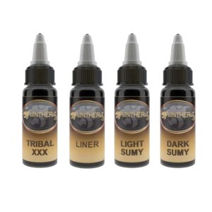 Panthera  - 4x 30ml - Essential Black Set