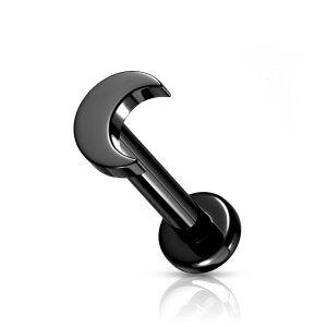 Titan - Labret - Indvendigt gevind - Måne 1,2 x 6...