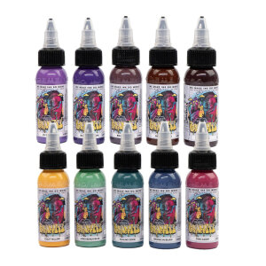 Xtreme Ink - Kyle Warwick - Psychedelic Graffiti Set -...