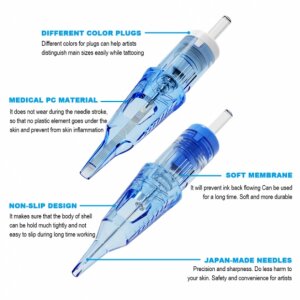 Emalla - Eliot Pro Cartridge - Round Liner - 20 Stück 3er (0,25mm)