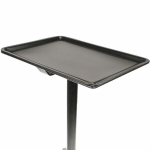 Arbeitstisch - Mayo Tray - Edelstahl - schwarz matt
