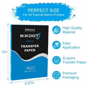 Emalla - Inkdot - Papier thermique - 100 pcs