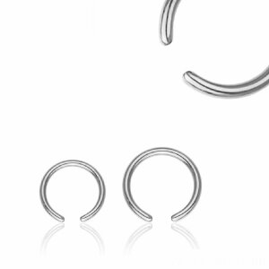 Steel - BCR ball closure ring - without ball 1,2 mm - 7 mm