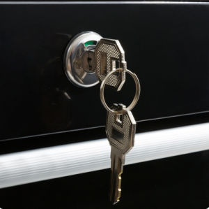 Tattoo Arbeitswagen - 7 Fächer - schwarz