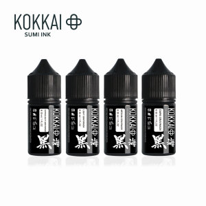 Kokkai - Encre Sumi - Kit Graywash - 4x30ml