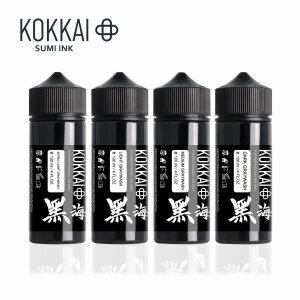 Kokkai - Sumi Ink - Graywash Set -  4x120ml